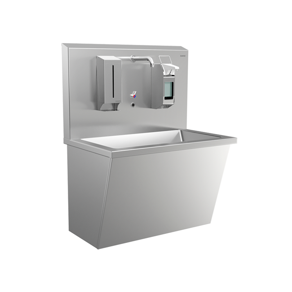 Chirurgische Waschbecken aus Edelstahl 822L11