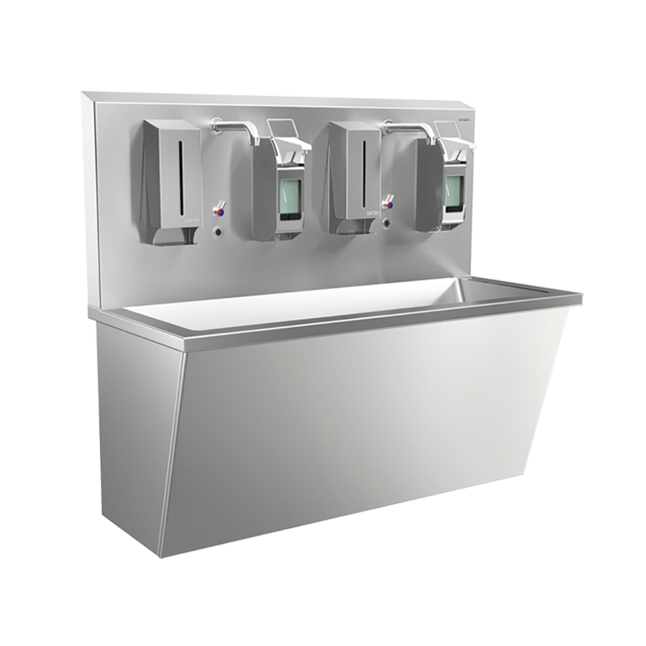 Chirurgische Waschbecken aus Edelstahl 822L21